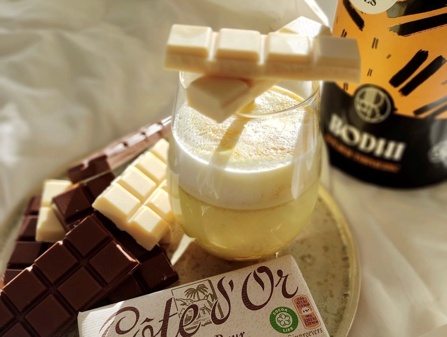 Golden White Chocolate - Bodhi Drinks