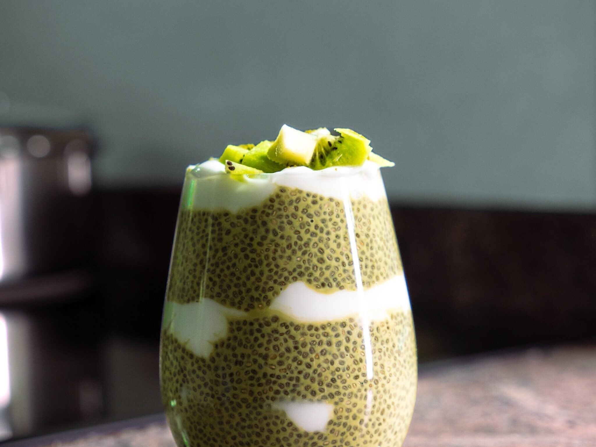 Matcha Chia Pudding - Bodhi Drinks